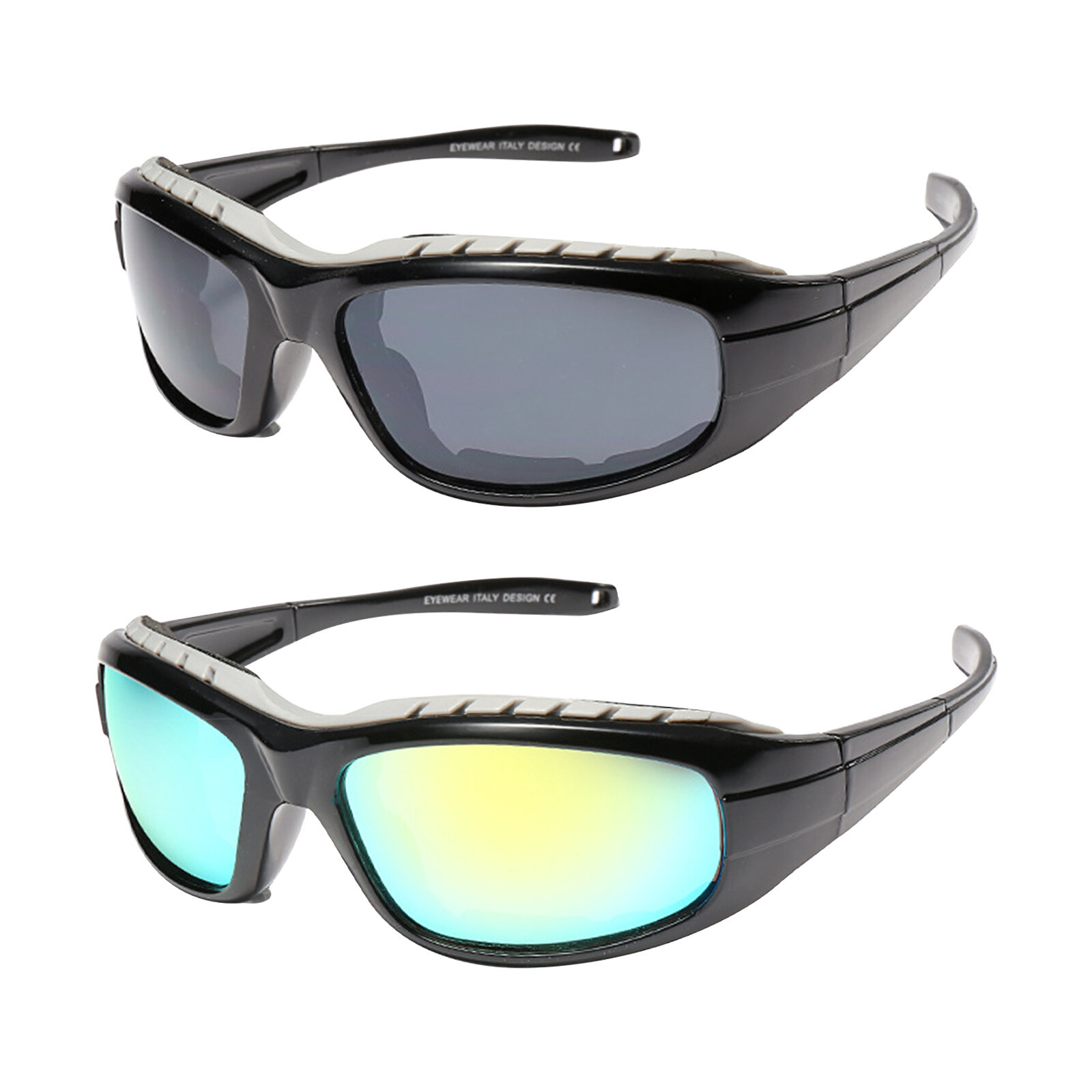 UV400 Cycling Sunglasses — Wrap-Around Sport Glasses 1