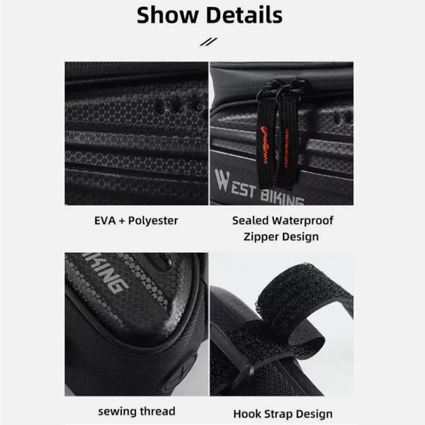 Waterproof Bike Phone Mount Bag 4