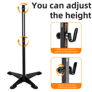 Adjustable Bicycle Repair & Parking Stand – For Road & Mountain Bikes